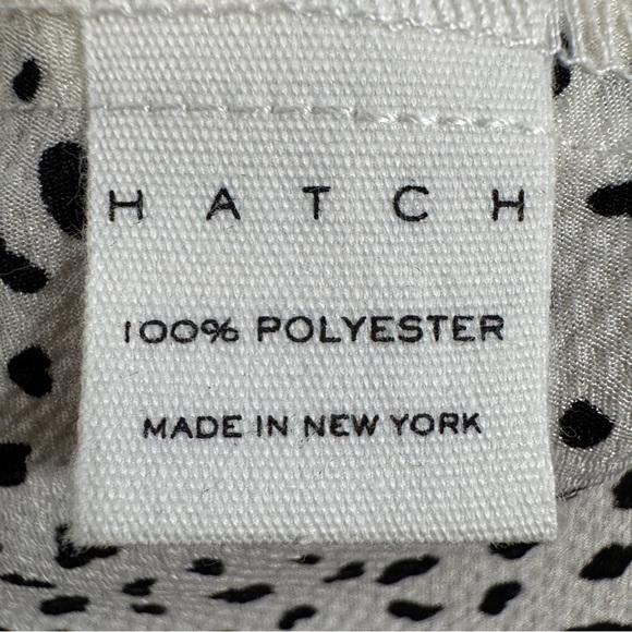 🖤 HATCH Spot Print Midi Skirt Size 3 L - XL Made in USA Flowy Pull-On - Picture 5 of 6